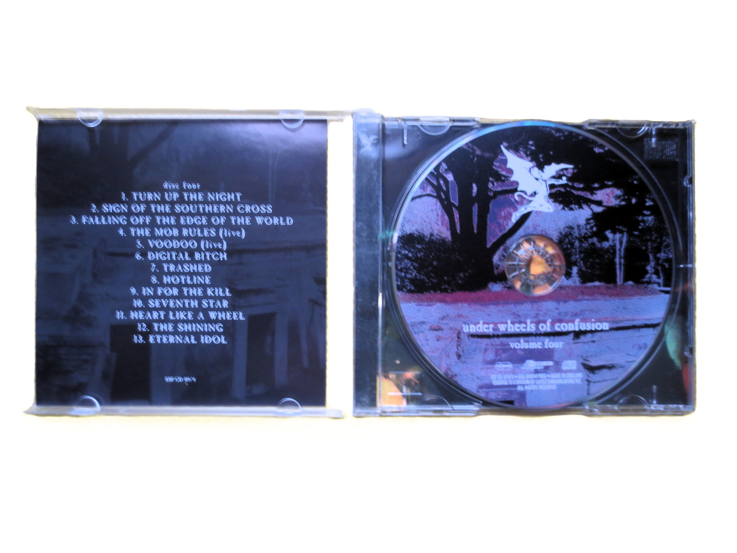 BLACK SABBATH, Under WHEELS of Confusion, Volume Four, Heavy Metal, Compact Disc, Vintage Cd