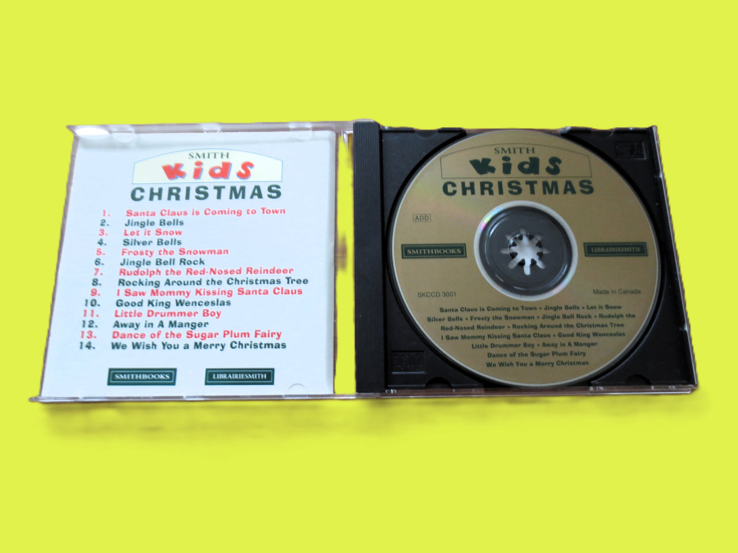 SMITH KIDS CHRISTMAS, Santa Claus, 1985 Compact Disc, Christmas Music