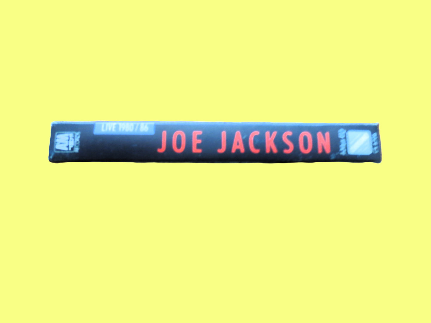 JOE JACKSON, LIVE 1980/86, 1988 Cassette Tape, Vintage Cassette