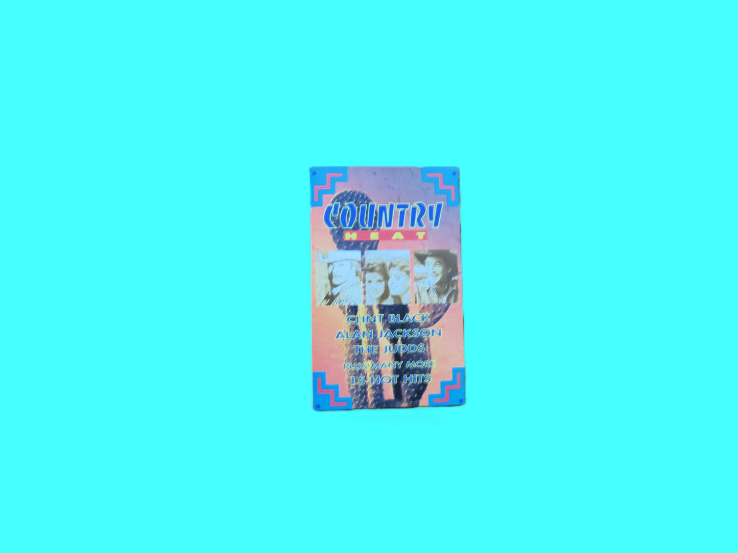 COUNTRY HEAT, Classic COUNTRY Music, 1991 Cassette Tape, Vintage Album