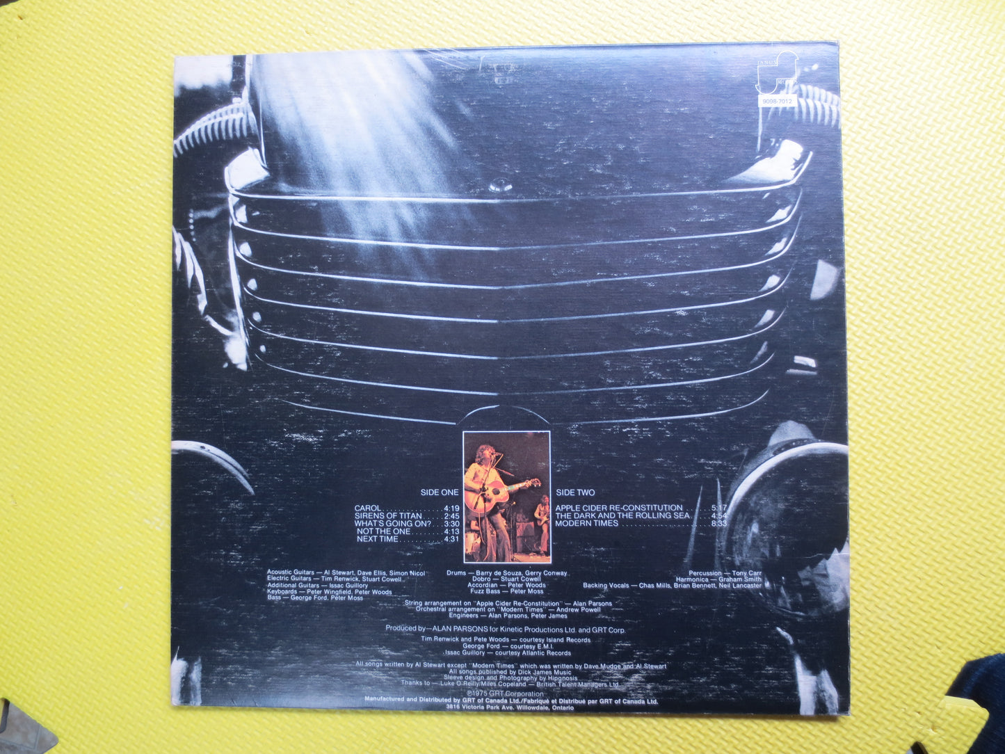 AL STEWART Record, MODERN Times, Al Stewart Album, Al Stewart Vinyl, Al Stewart Lp, Rock Record, Vintage Vinyl, Vintage Record, 1975 Records