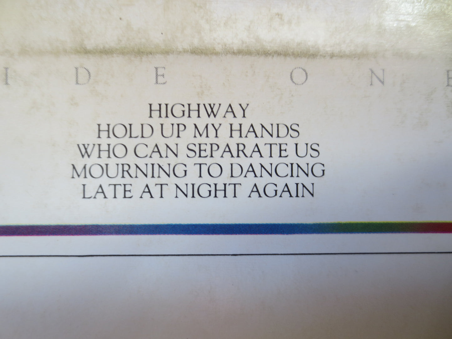 JAMES WARD, Mourning to DANCING, James Ward Record, James Ward Album, James Ward Songs, James Ward Lp, Vintage Record, Rock Lp, 1981 Records