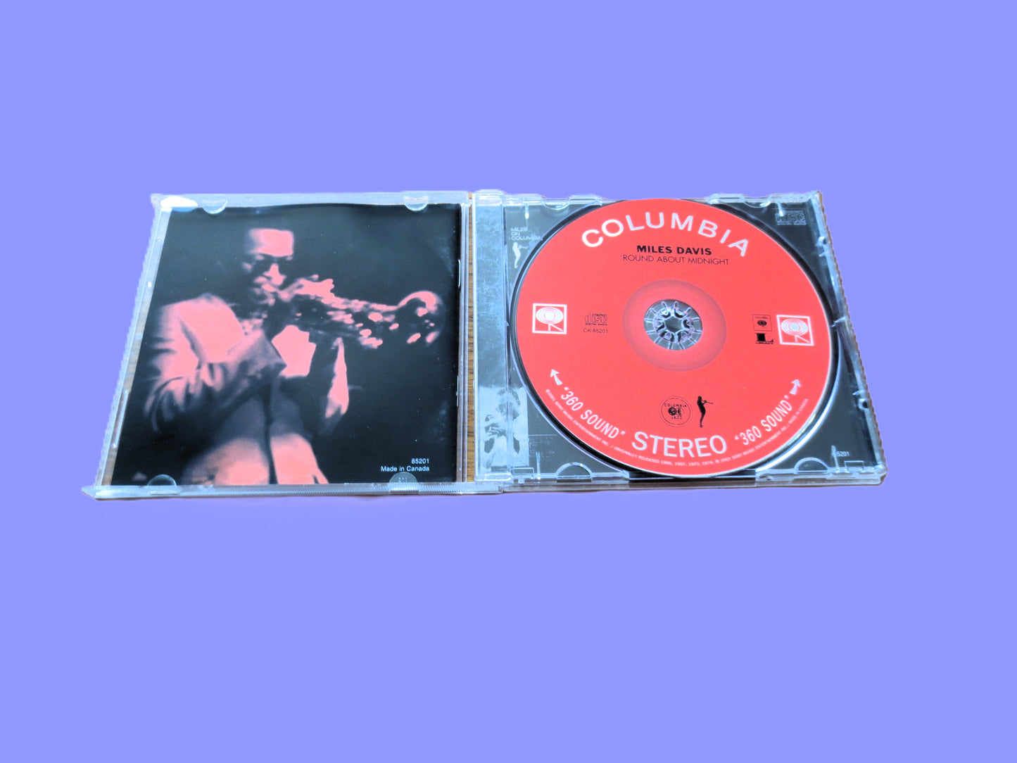 MILES DAVIS, 'ROUND About Midnight, Jazz Music, 2001 Compact Discs, Vintage Cd