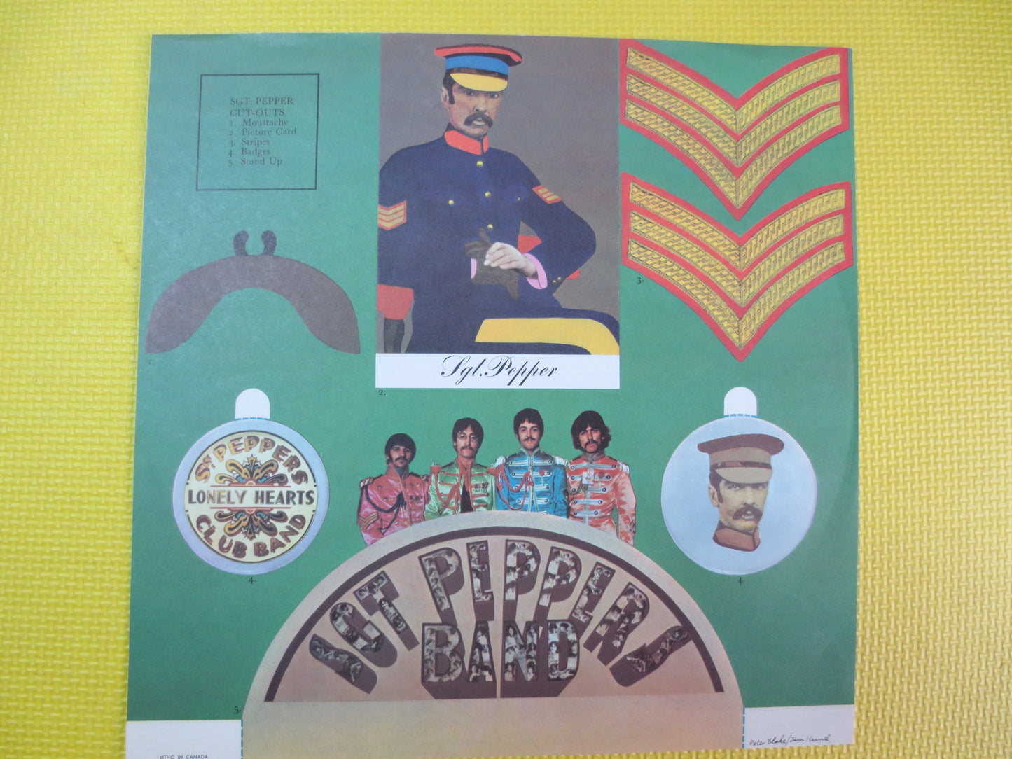 The BEATLES, SGT PEPPERS, Lonely Hearts Club Band, Beatles Records, Beatles Vinyl, Beatles Lp, Vinyl Album, Vintage Records, 1978 Records