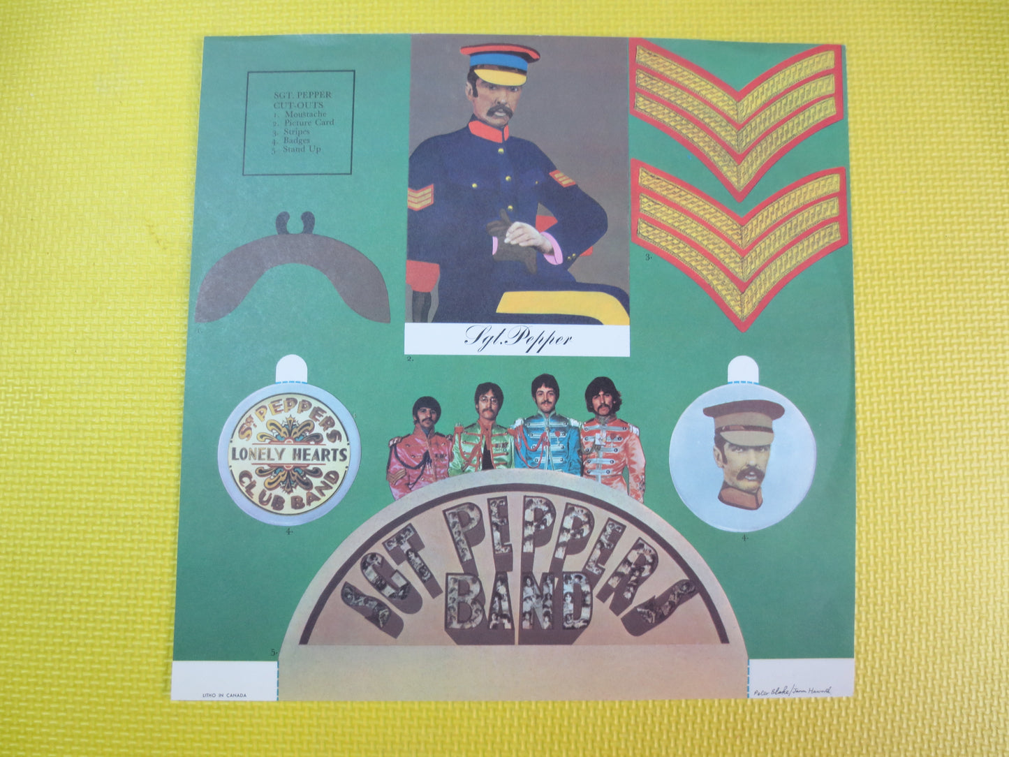 The BEATLES, SGT PEPPERS, Lonely Hearts Club Band, Beatles Records, Beatles Vinyl, Beatles Lp, Vinyl Album, Vintage Records, 1978 Records