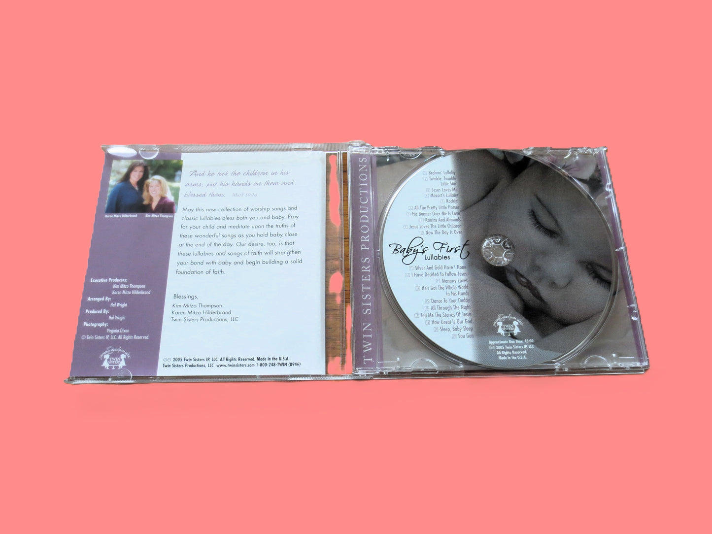 BABY's FIRST LULLABIES, Children's Music, 2005 Compact Disc, Vintage Cd