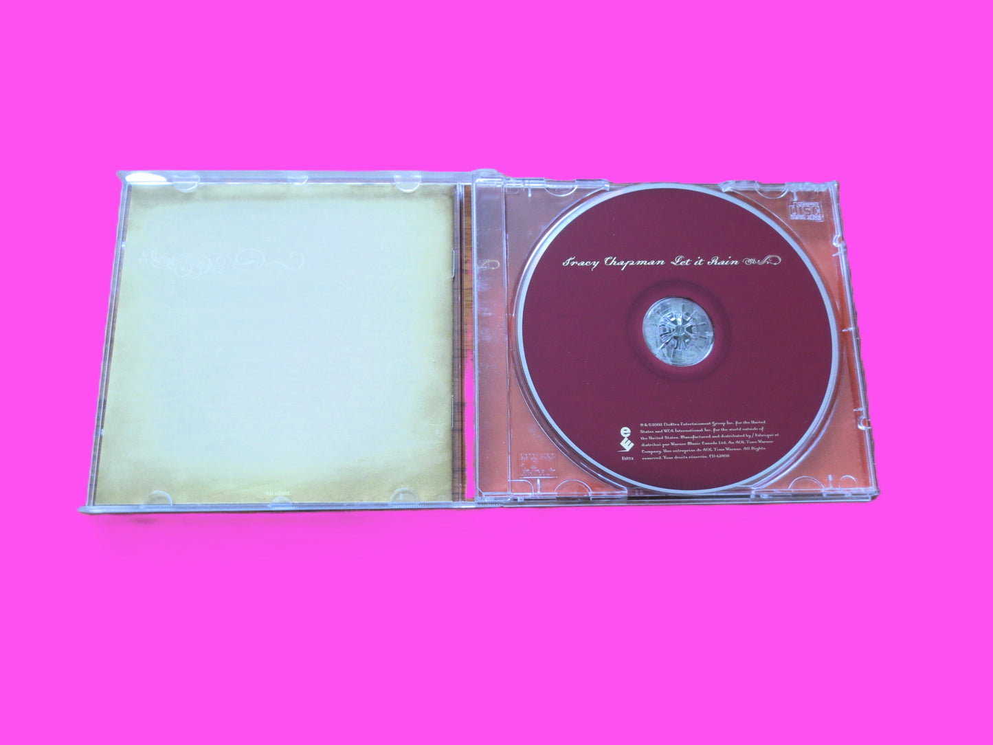 TRACY CHAPMAN, Let it RAIN Cd, 2002 Compact Disc, Vintage Cd