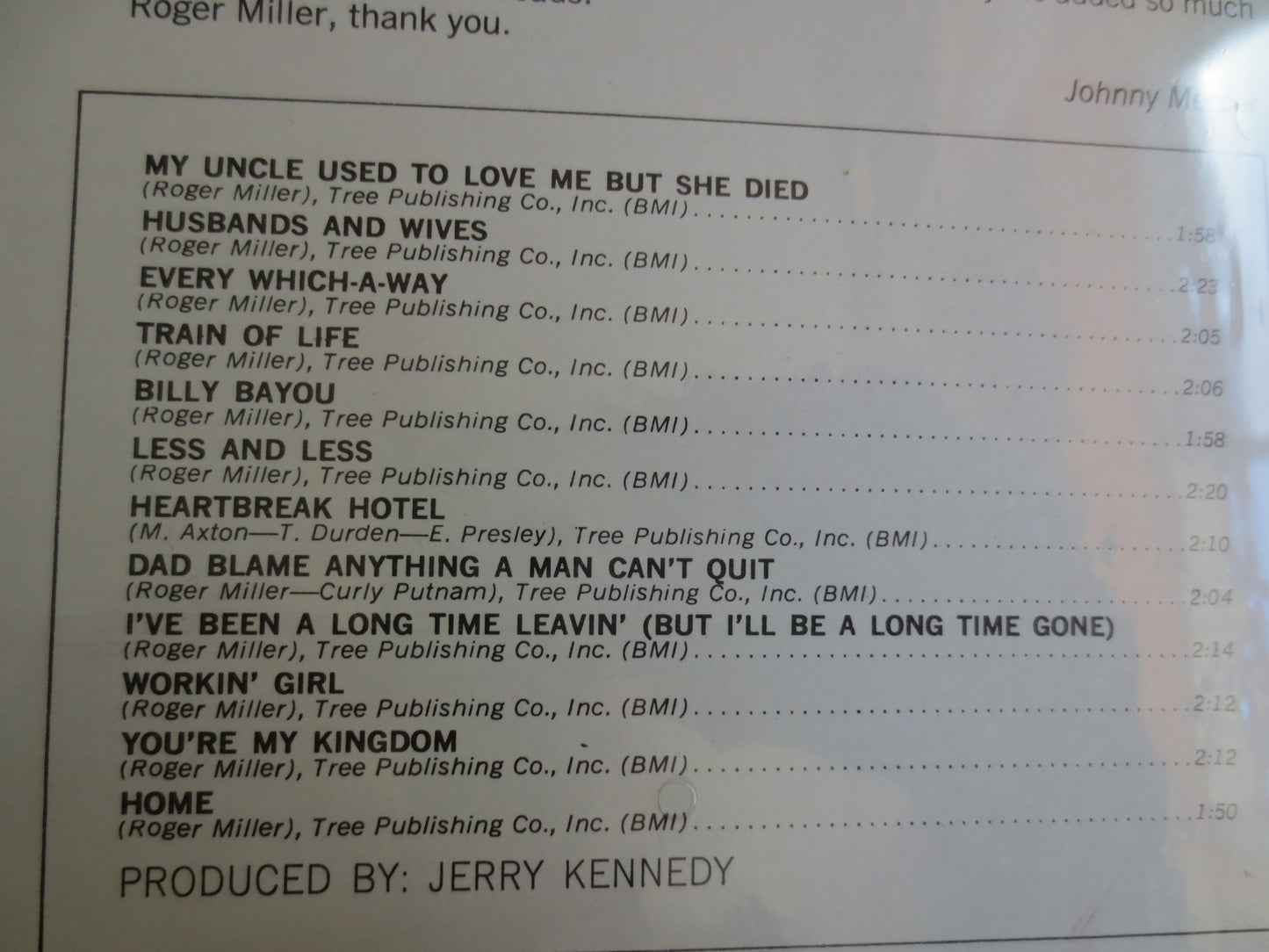 ROGER MILLER, GOLDEN Hits, Roger Miller Album, Roger Miller Record, Roger Miller Vinyl, Roger Miller Lp, lps, Vintage Records, 1965 Records