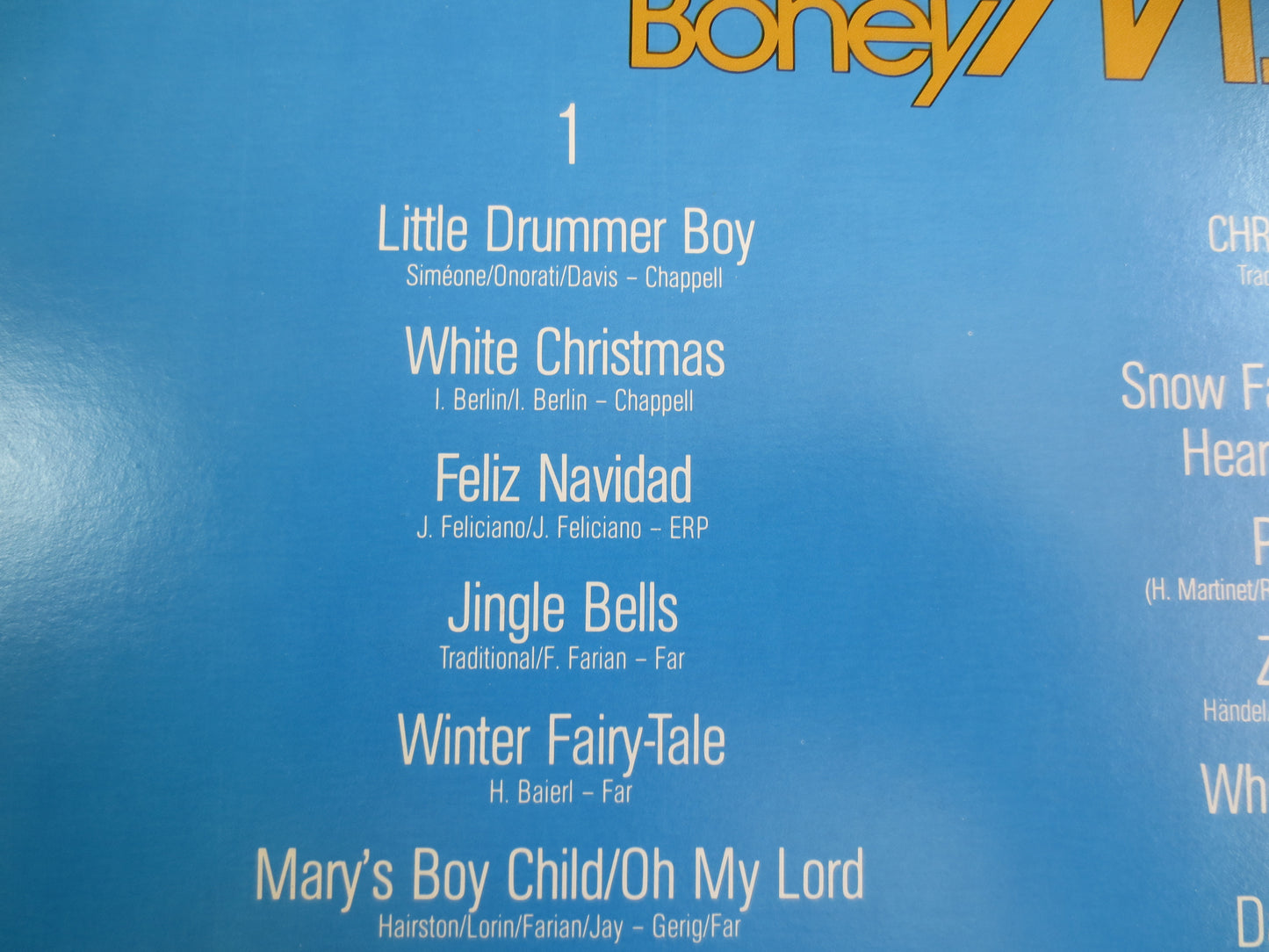 BONEY M Records, CHRISTMAS ALBUM, Boney M Albums, Boney M Vinyl, Boney M Lp, Vintage Vinyl, Vinyl Records, Lp, Vintage Records, 1981 Records