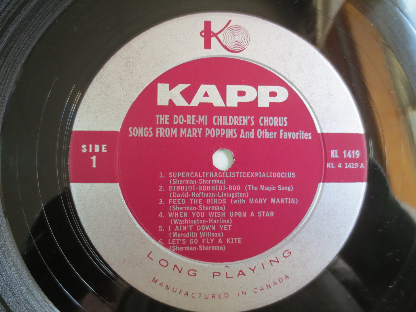 MARY POPPINS, MARY Martin, Chim Chim Cheree, Mary Poppins Albums, Mary Poppins Records, Kids Record, Kids Lp, Vintage Records, 1964 Records