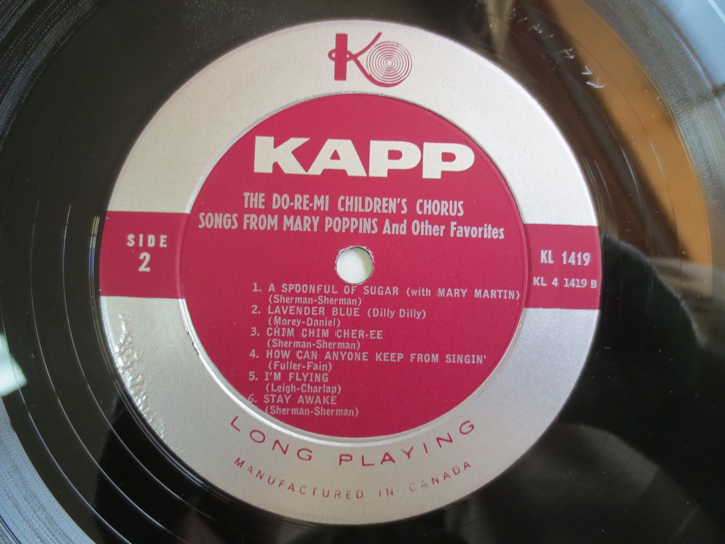 MARY POPPINS, MARY Martin, Chim Chim Cheree, Mary Poppins Albums, Mary Poppins Records, Kids Record, Kids Lp, Vintage Records, 1964 Records