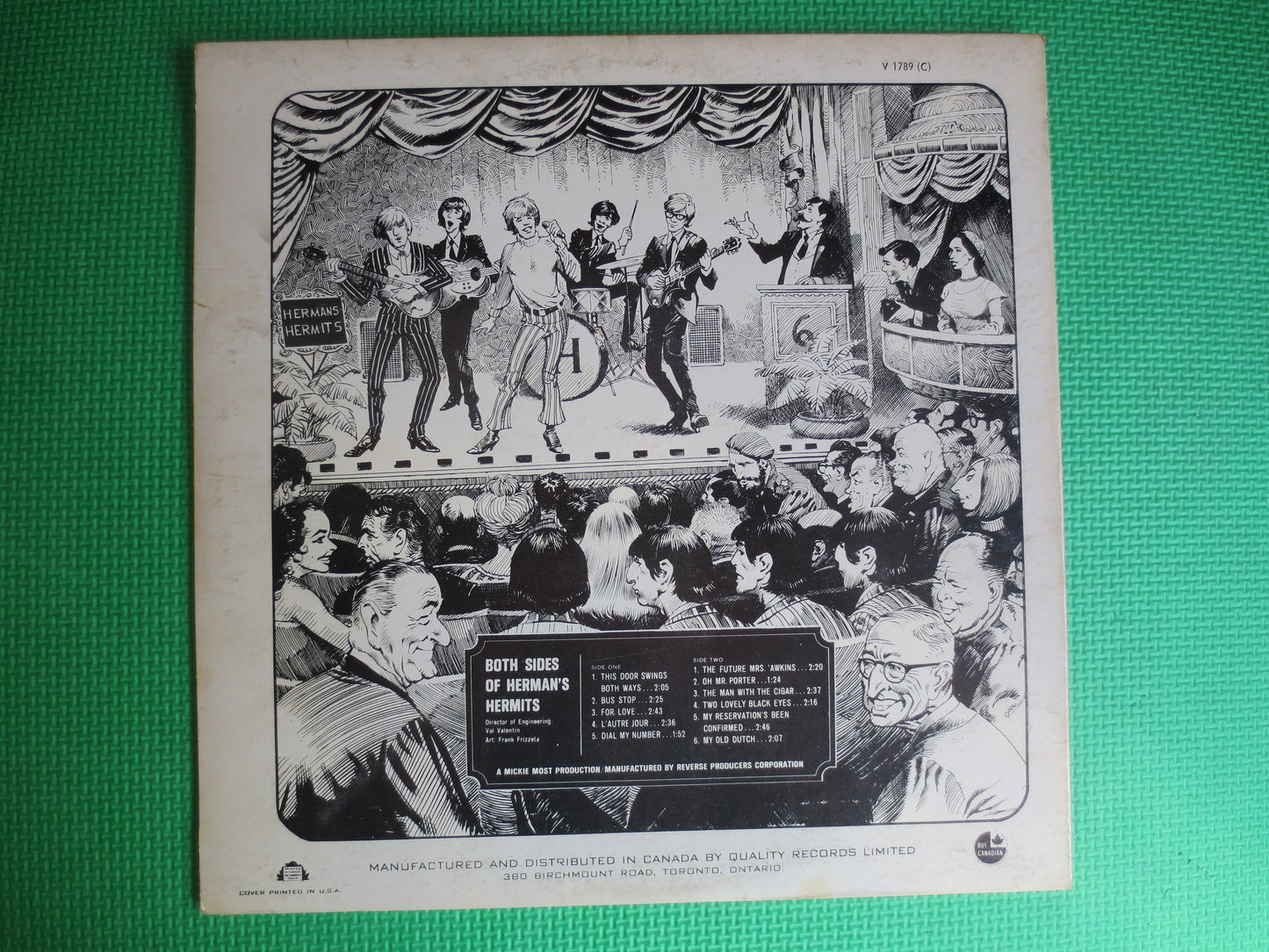 HERMAN'S HERMITS, Both Sides of Herman's Hermits, Pop Records, Vintage Vinyl, Vinyl Records, Vinyl Albums, Lp, Vintage Records, 1966 Records