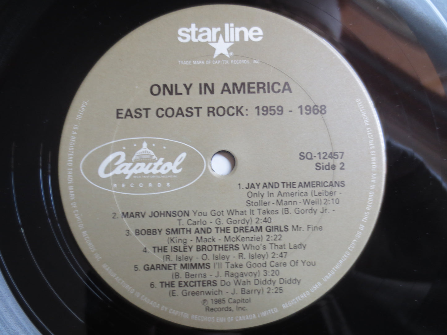 ONLY in AMERICA, East COAST Rock, 1959-1968, The Exciters Record, The Clovers Record, The Elegants Record, Vintage Records, 1981 Records