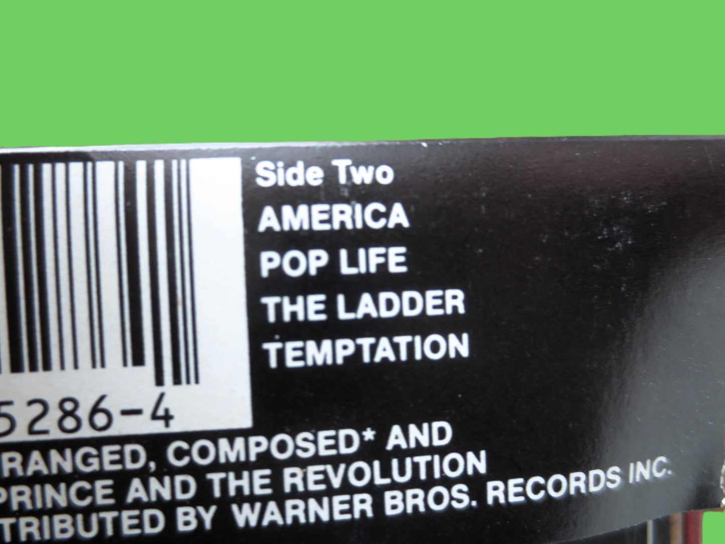 PRINCE, Around the World, Pop Music, 1985 Cassette Tape, Vintage Cassette