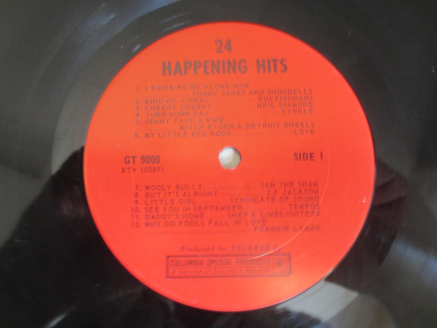 24 ORIGINAL HITS, Sam the Sham, The Seeds Record, Wilson Pickett Record, The Crows Record, The Tempos Record, Chantels Record, 1967 Records