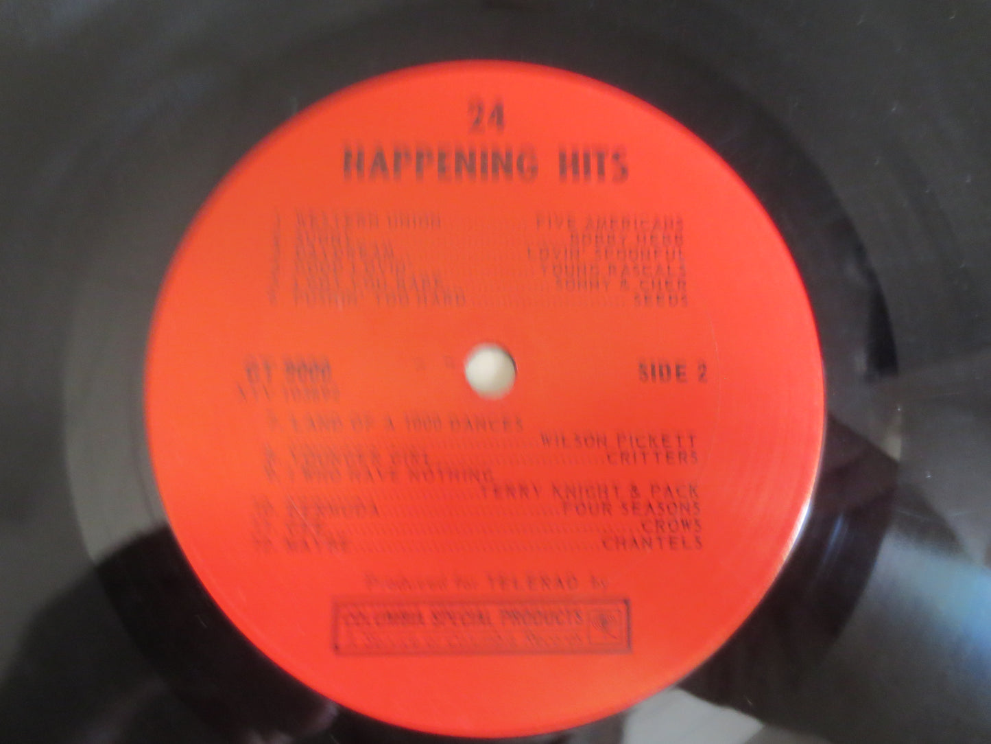 24 ORIGINAL HITS, Sam the Sham, The Seeds Record, Wilson Pickett Record, The Crows Record, The Tempos Record, Chantels Record, 1967 Records