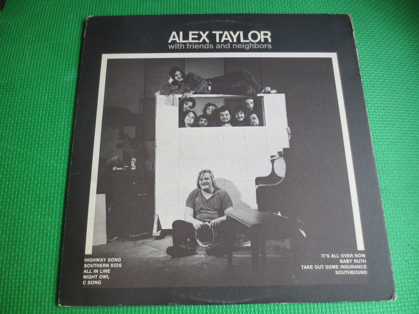 ALEX TAYLOR, FRIENDS and Neighbors, Alex Taylor Record, Alex Taylor Albums, Alex Taylor Lp, Rock Record, Southern Rock Record, 1971 Records