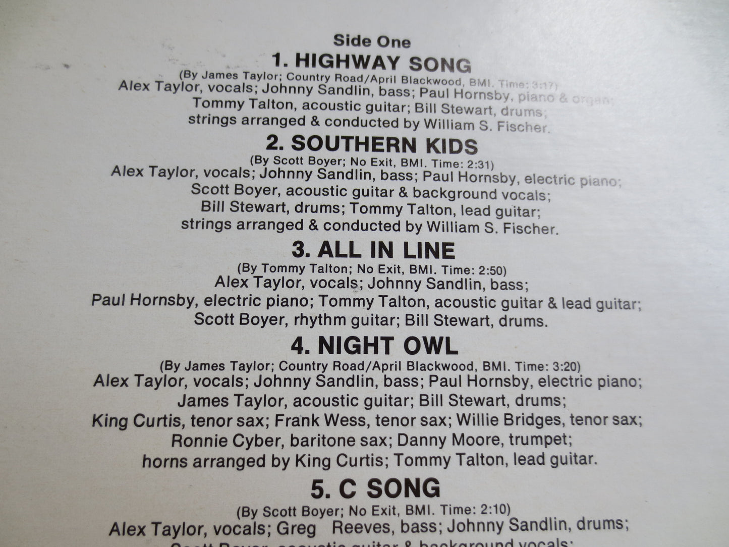 ALEX TAYLOR, FRIENDS and Neighbors, Alex Taylor Record, Alex Taylor Albums, Alex Taylor Lp, Rock Record, Southern Rock Record, 1971 Records