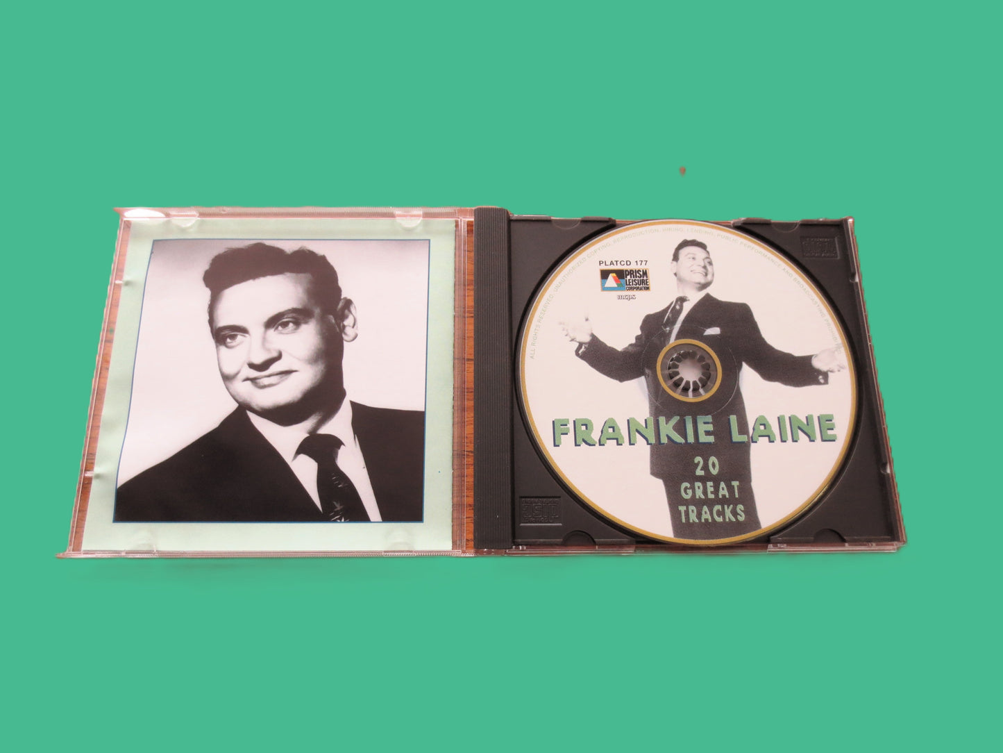 FRANKIE LAINE, GREATEST Hits, Country Cd, 1996 Compact Disc, Vintage Cd