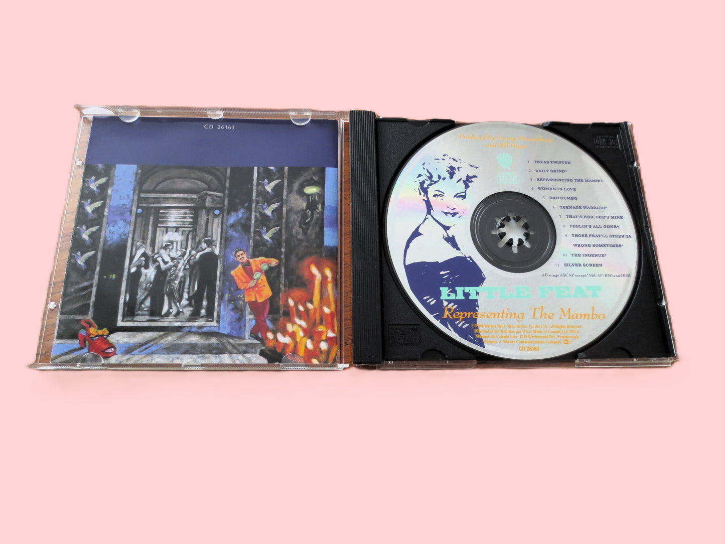 LITTLE FEAT, Representing the Mambo, 1990 Compact Disc, Vintage Cd