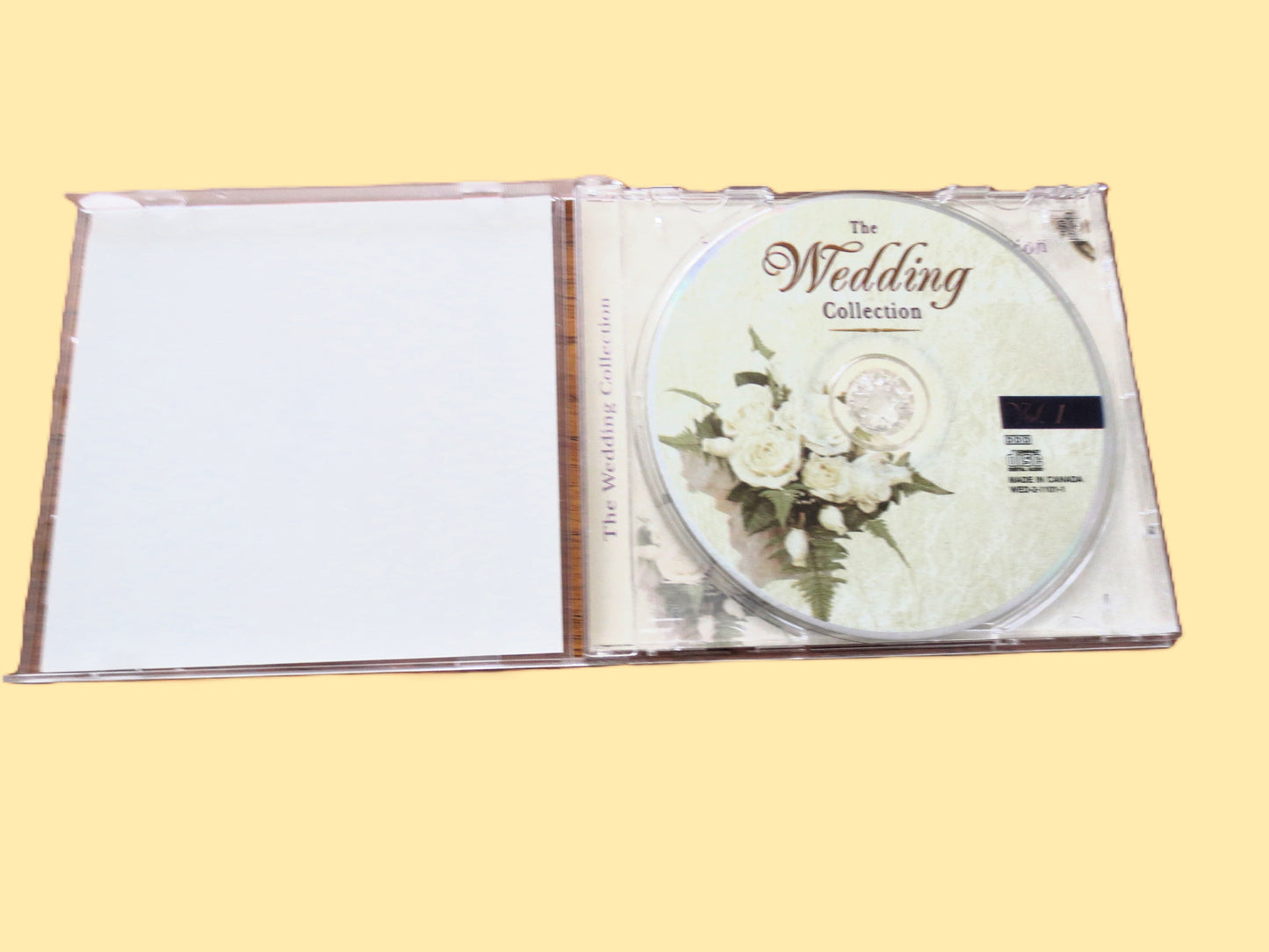 The WEDDING COLLECTION, 1997 Compact Disc, Vintage Cassette