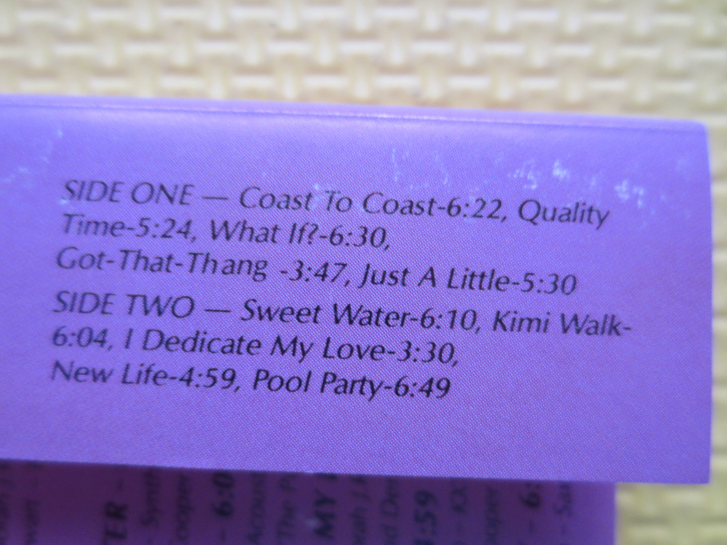 CRAIG T. COOPER, Got That THING, Craig T. Cooper Tape, Jazz Music Tapes, Jazz Cassette, Soul Music Tape, Cassette Tapes, Tape, 1989 Cassette