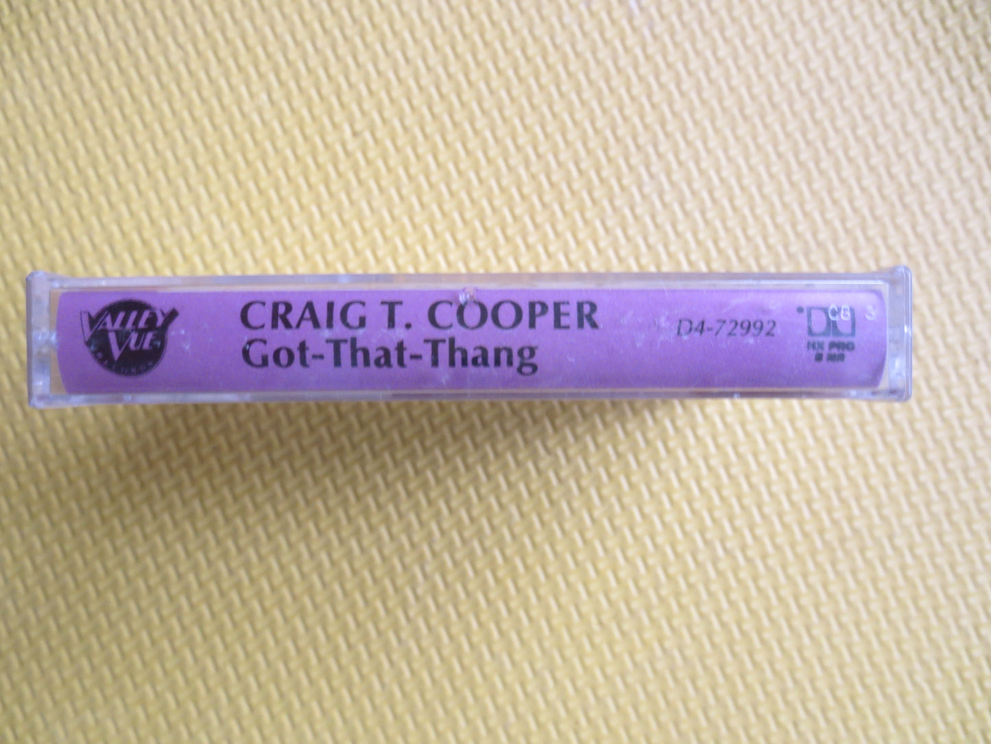 CRAIG T. COOPER, Got That THING, Craig T. Cooper Tape, Jazz Music Tapes, Jazz Cassette, Soul Music Tape, Cassette Tapes, Tape, 1989 Cassette