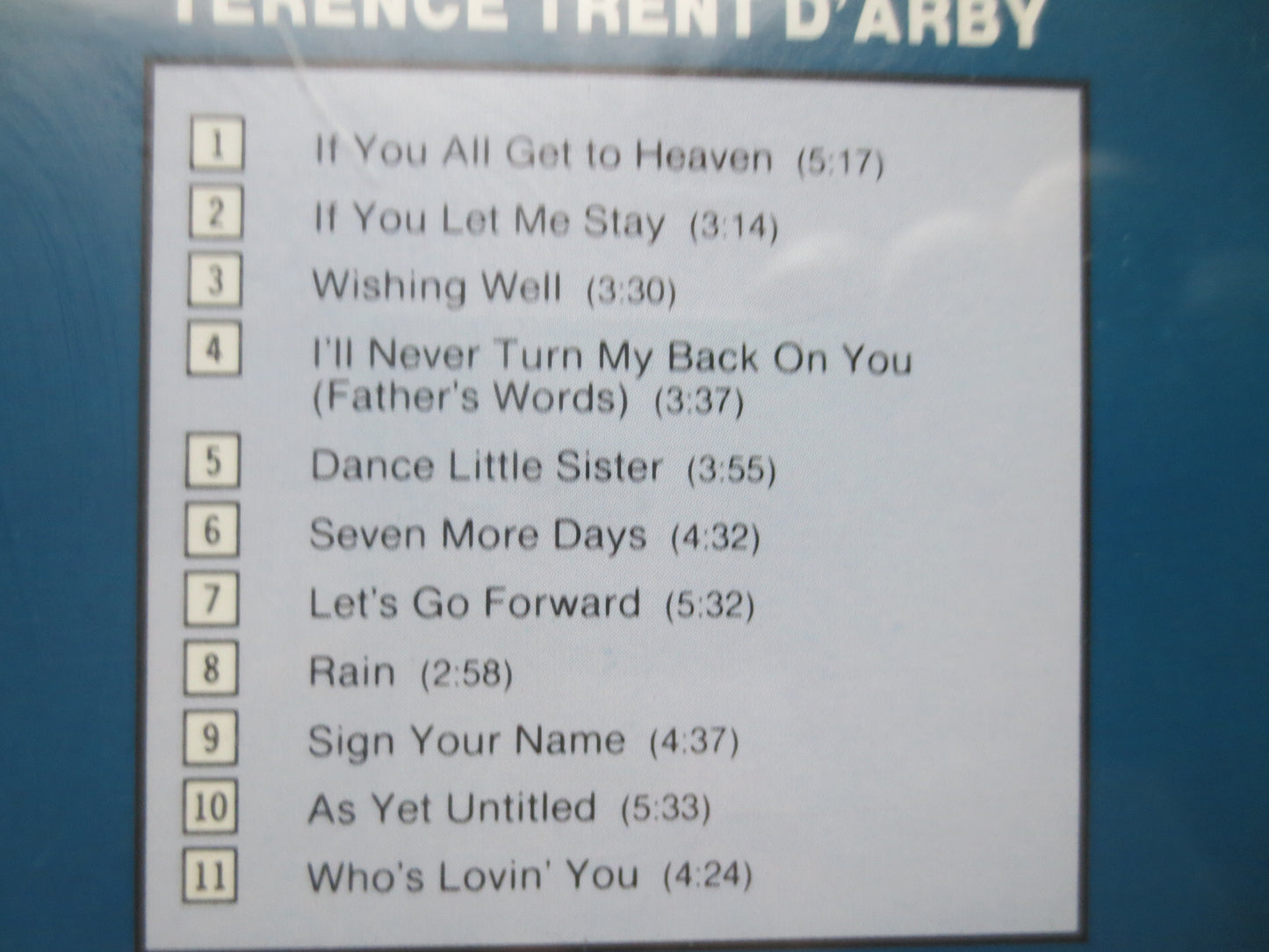 TERENCE TRENT D'ARBY, Debut Album, Pop Album, Soul Album, Pop Vinyl, Vintage Cd, Soul Vinyl, Dance Album, Soul Cd, Pop Lp, 1987 Records