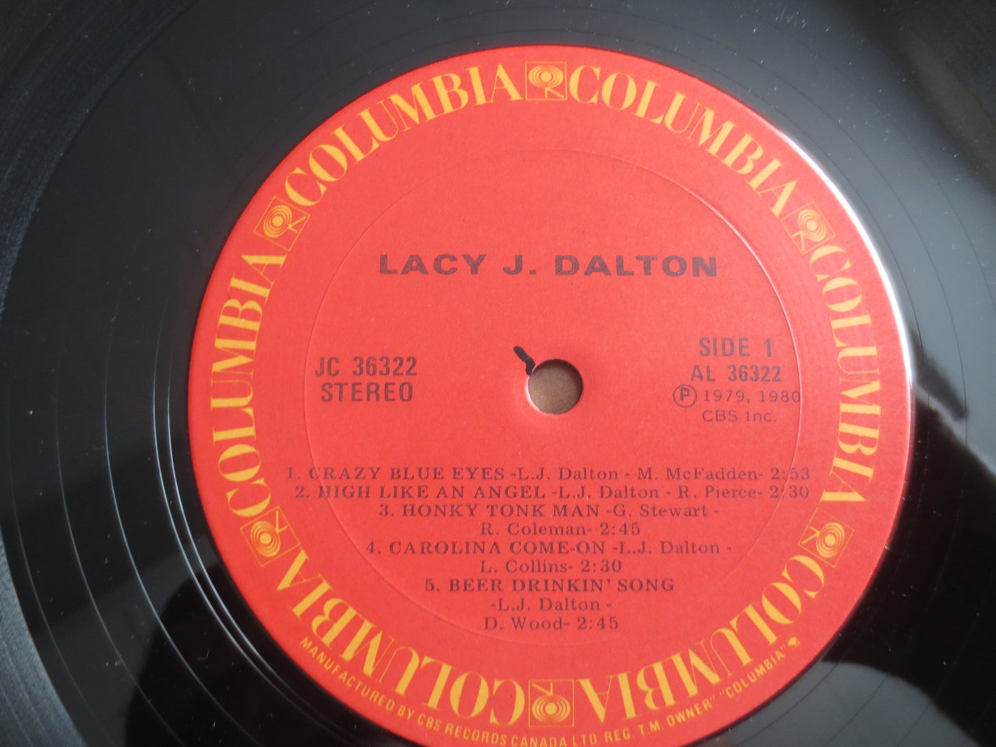 LACY J DALTON, LACY J Dalton Record, Lacy J Dalton Album, Lacy J Dalton Vinyl, Country Records, Vintage Records, Country Lp, 1982 Records