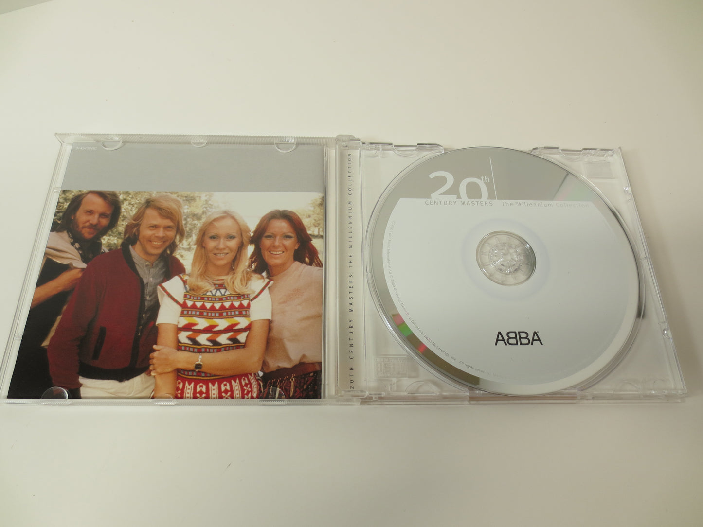 ABBA, MILLENNIUM COLLECTION, Abba Cd, Abba Music, Abba Hits Cd, Abba Songs, Pop Music Cd, Abba Album, Disco, Vintage Cds, 1992 Compact Discs