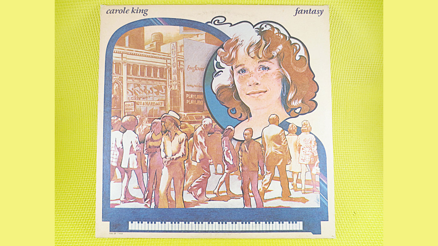 CAROLE KING, FANTASY, Carole King Record, Carole King Album, Carole King Lp, Vinyl Record, Vinyl Album, Vinyl, Vintage Records, 1973 Records
