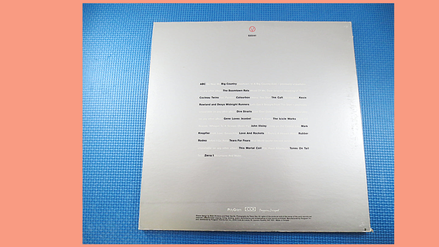 VERTIGO-SAMPLER, ROCK Records, Vintage Vinyl, The Boomtown Rats Lp, Tears for Fears Lp, Zerra 1 Album, Rock Lp, Vintage Records, 1985 Record