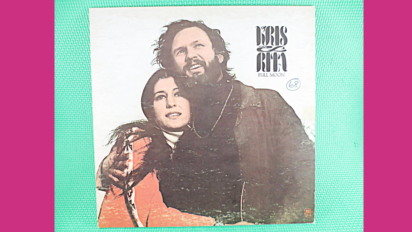 KRIS KRISTOFFERSON, Full Moon, KRISTOFFERSON lps, Vinyl Record, Vintage Vinyl, Record Vinyl, Country Records, 1973 Records
