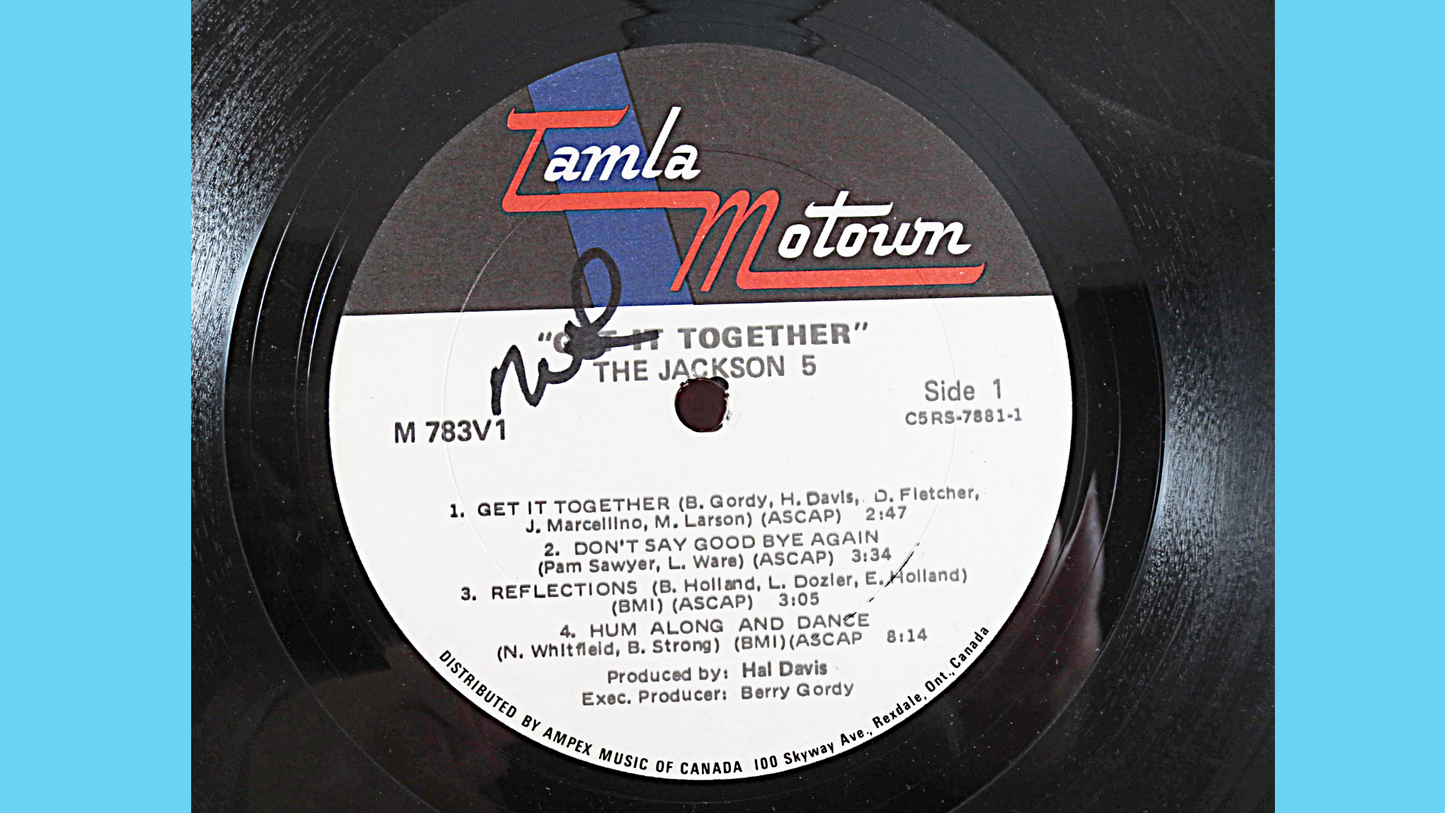 The JACKSON 5, GET It Together, JACKSON 5 Records, The Jackson 5 Albums, The Jackson 5 Lps, Michael Jackson, 1973 Records