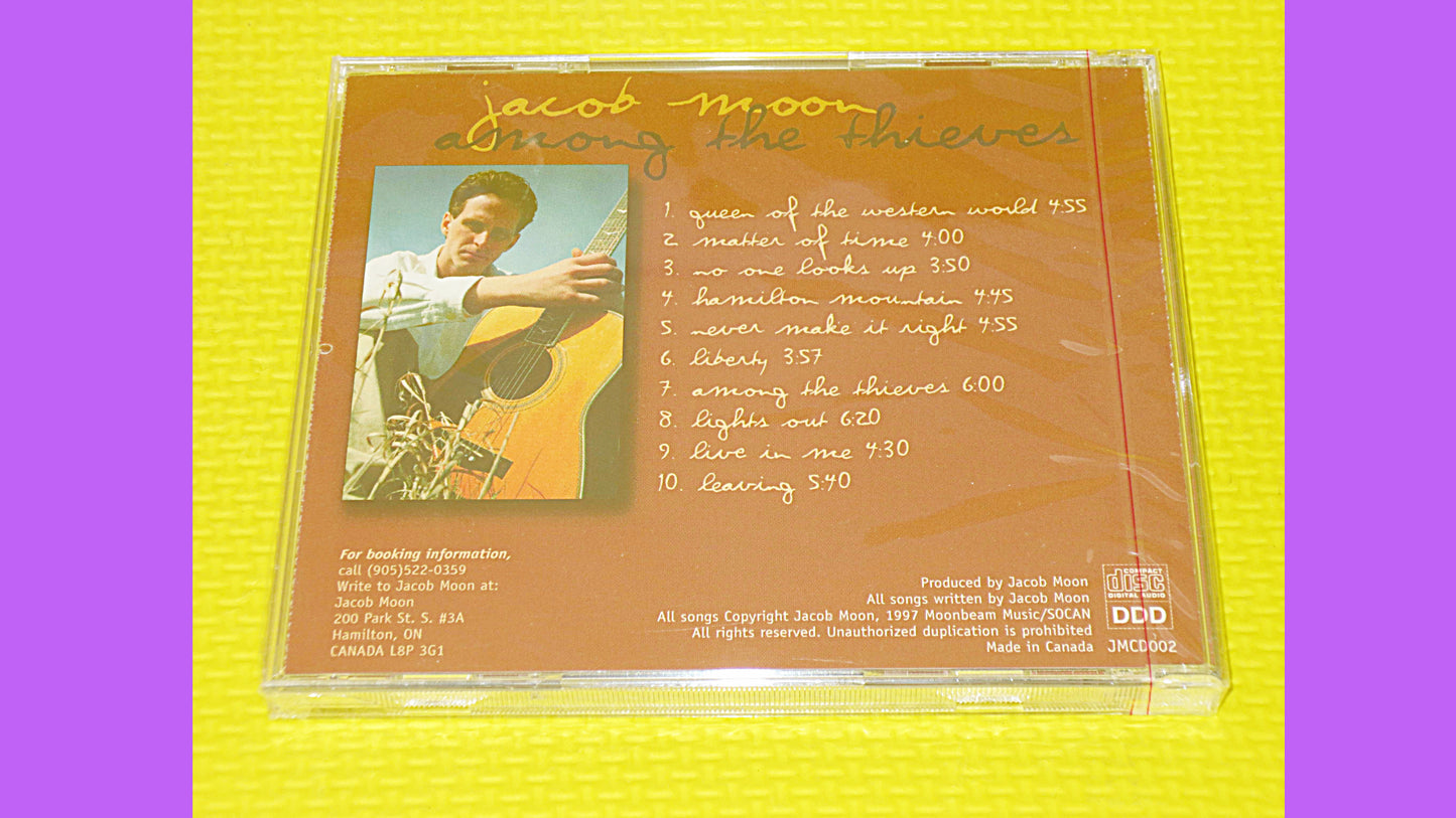 JACOB MOON, Factory SEALED, Among the Thieves, Country Music Cd, Jacob Moon Cd, Jacob Moon Album, Country Cd, 1997 Compact Disc