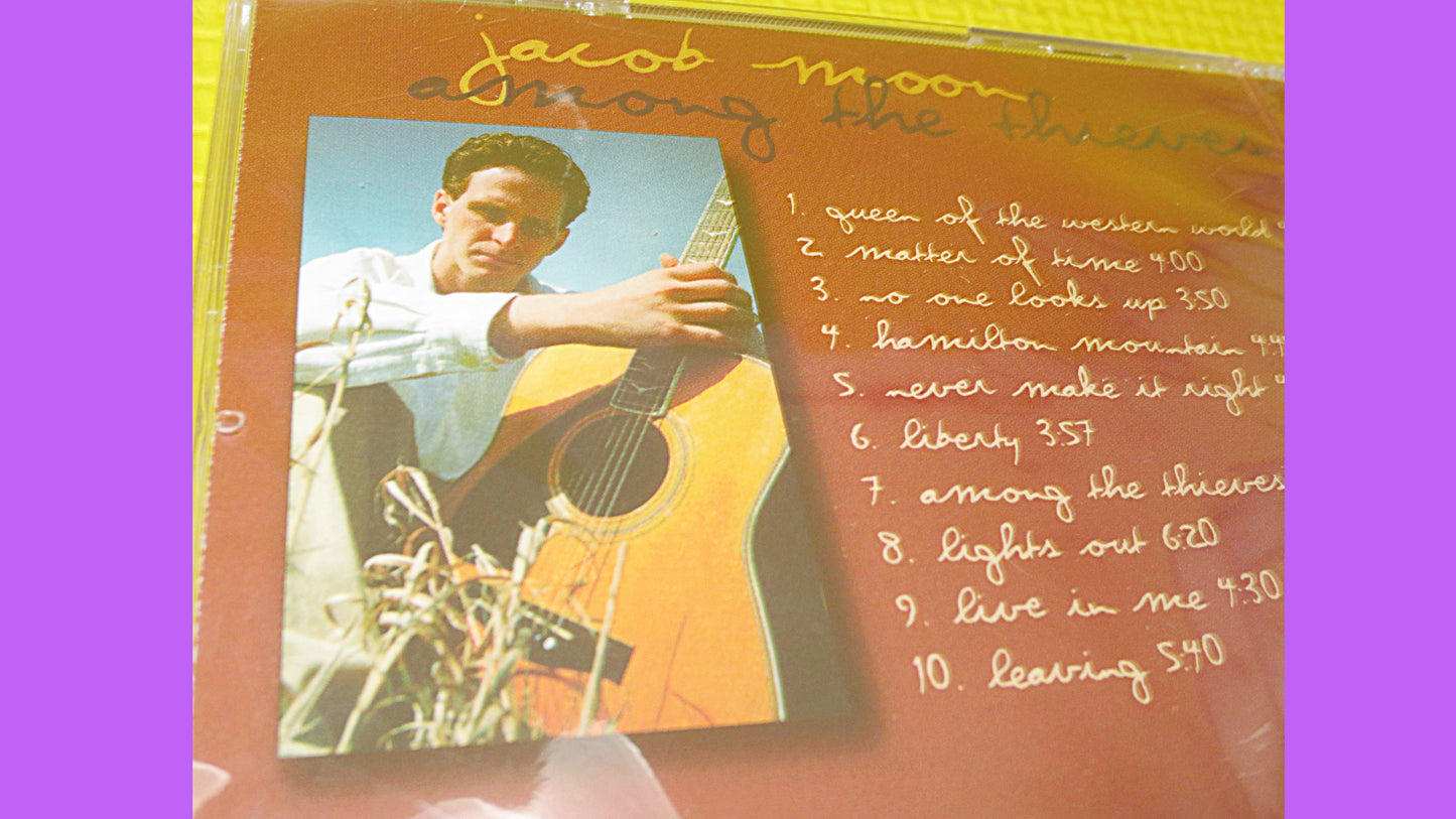 JACOB MOON, Factory SEALED, Among the Thieves, Country Music Cd, Jacob Moon Cd, Jacob Moon Album, Country Cd, 1997 Compact Disc