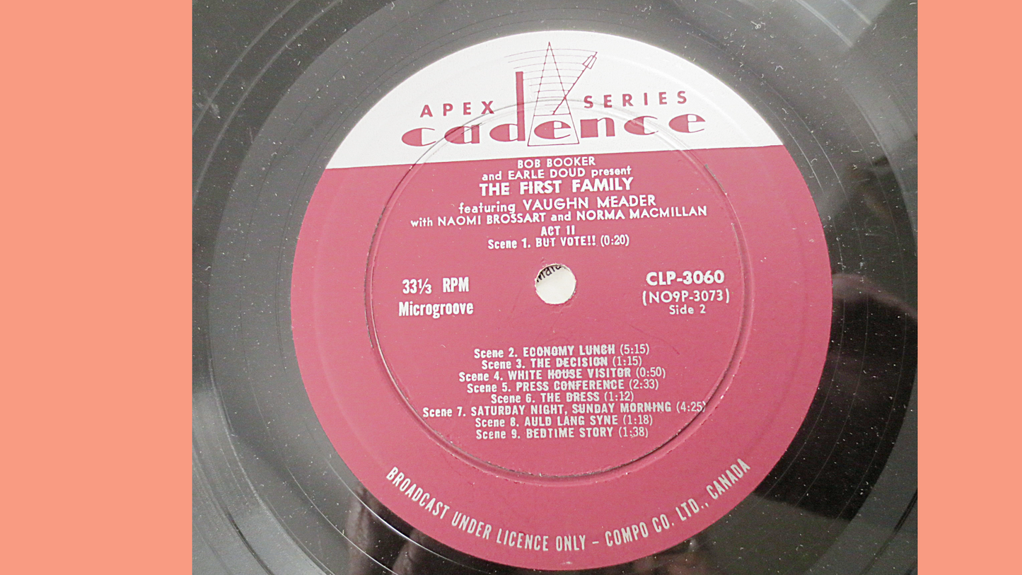 The FIRST FAMILY, COMEDY Album, John F. Kennedy Lp, John Kennedy Album, John Kennedy Speech, Comedy Record, Vintage Records, 1962 Records