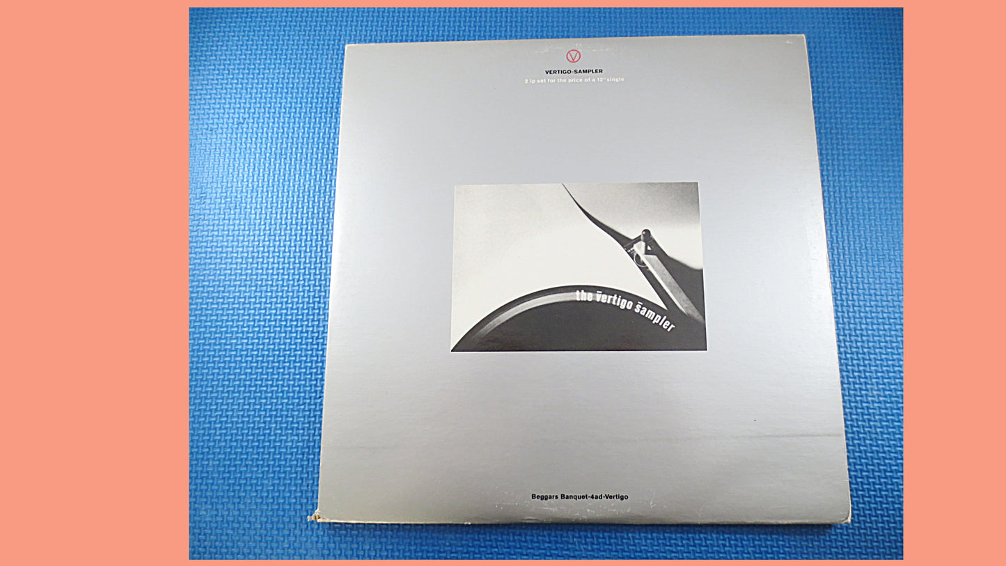 VERTIGO-SAMPLER, ROCK Records, Vintage Vinyl, The Boomtown Rats Lp, Tears for Fears Lp, Zerra 1 Album, Rock Lp, Vintage Records, 1985 Record