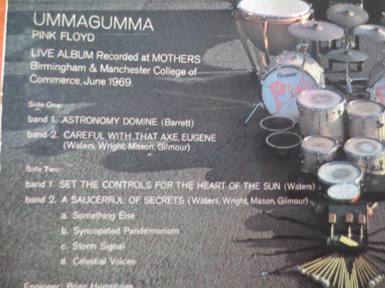 PINK FLOYD, UMMAGUMMA, Pink Floyd Album, Pink Floyd Record, Pink Floyd Lp, Pink Floyd Vinyl, Vintage Vinyl, 1969 Records