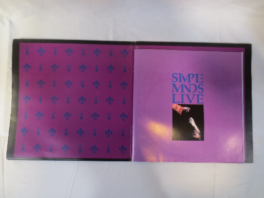 Vintage Records, SIMPLE MINDS LIVE, Simple Minds Album, Simple Minds Vinyl, Simple Minds Record, Simple Minds Lp, Vintage Lp, 1987 Records