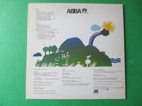 ABBA, Abba the ALBUM, ABBA Record, Vintage Vinyl, Abba Album, Disco Records, Disco Lp, Pop Record, Abba Vinyl, 1977 Records