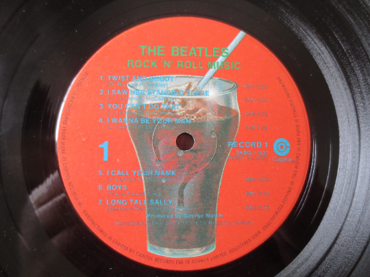 The BEATLES, ROCK 'N' ROLL, The Beatles Albums, Beatles Record, Beatles Vinyl, Beatles Lp, Vintage Beatles, 1976 Records