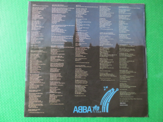 ABBA, Abba the ALBUM, ABBA Record, Vintage Vinyl, Abba Album, Disco Records, Disco Lp, Pop Record, Abba Vinyl, 1977 Records