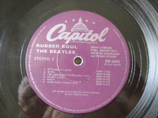The BEATLES, RUBBER SOUL, The Beatles Album, Beatles Records, The Beatles Vinyl, Vintage Vinyl, Vinyl Records, 1966 Records