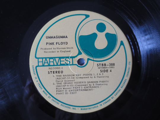 PINK FLOYD, UMMAGUMMA, Pink Floyd Album, Pink Floyd Record, Pink Floyd Lp, Pink Floyd Vinyl, Vintage Vinyl, 1969 Records