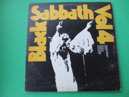 BLACK SABBATH, Vol 4, OZZY lps, Black Sabbath Albums, Vintage Vinyl, Record Vinyl, Vinyl Record, Rock Record, 1972 Records