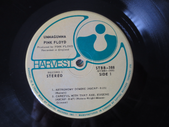 PINK FLOYD, UMMAGUMMA, Pink Floyd Album, Pink Floyd Record, Pink Floyd Lp, Pink Floyd Vinyl, Vintage Vinyl, 1969 Records