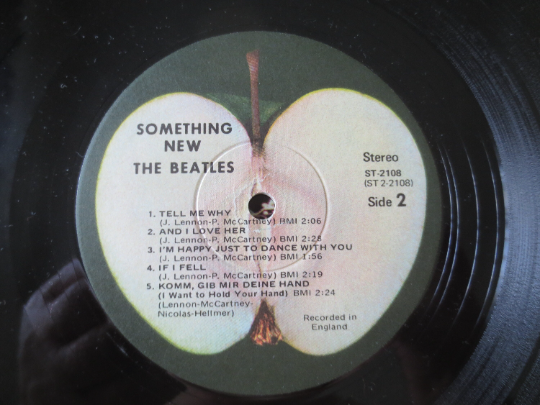 The BEATLES, SOMETHING NEW, The Beatles Albums, Beatles Record, Beatles Vinyl, Beatles Lp, Vintage Beatles, 1971 Records