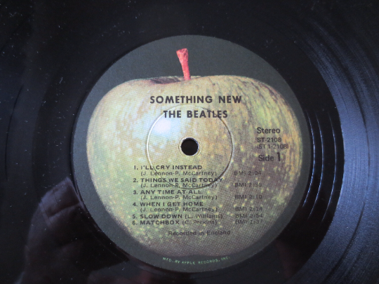 The BEATLES, SOMETHING NEW, The Beatles Albums, Beatles Record, Beatles Vinyl, Beatles Lp, Vintage Beatles, 1971 Records