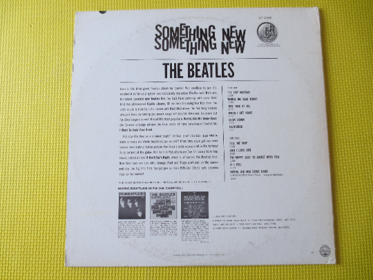The BEATLES, SOMETHING NEW, The Beatles Albums, Beatles Record, Beatles Vinyl, Beatles Lp, Vintage Beatles, 1971 Records